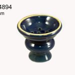 Shisha Bowl, blue, 2 cm